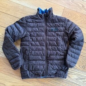 Helly Hansen Kids Jacket - Brown and Blue reversible size 152/12
